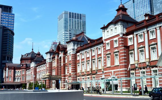 東京駅（お洒落な建物）