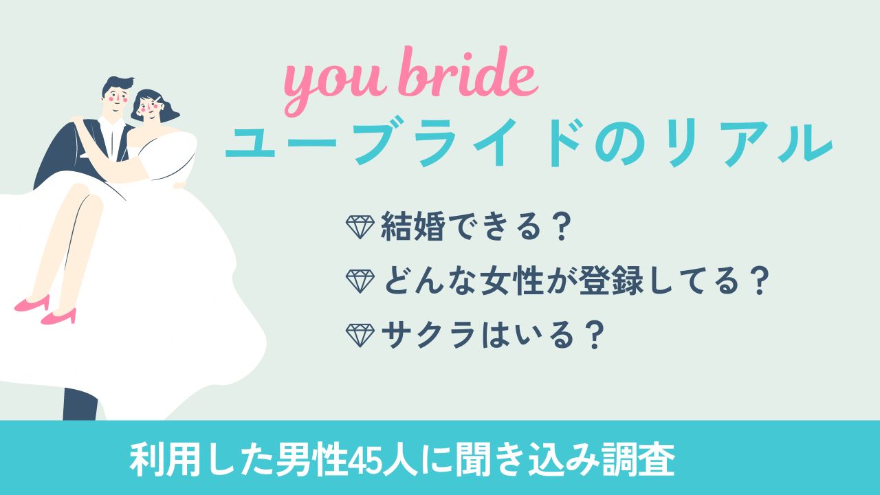 ユーブライドのリアル