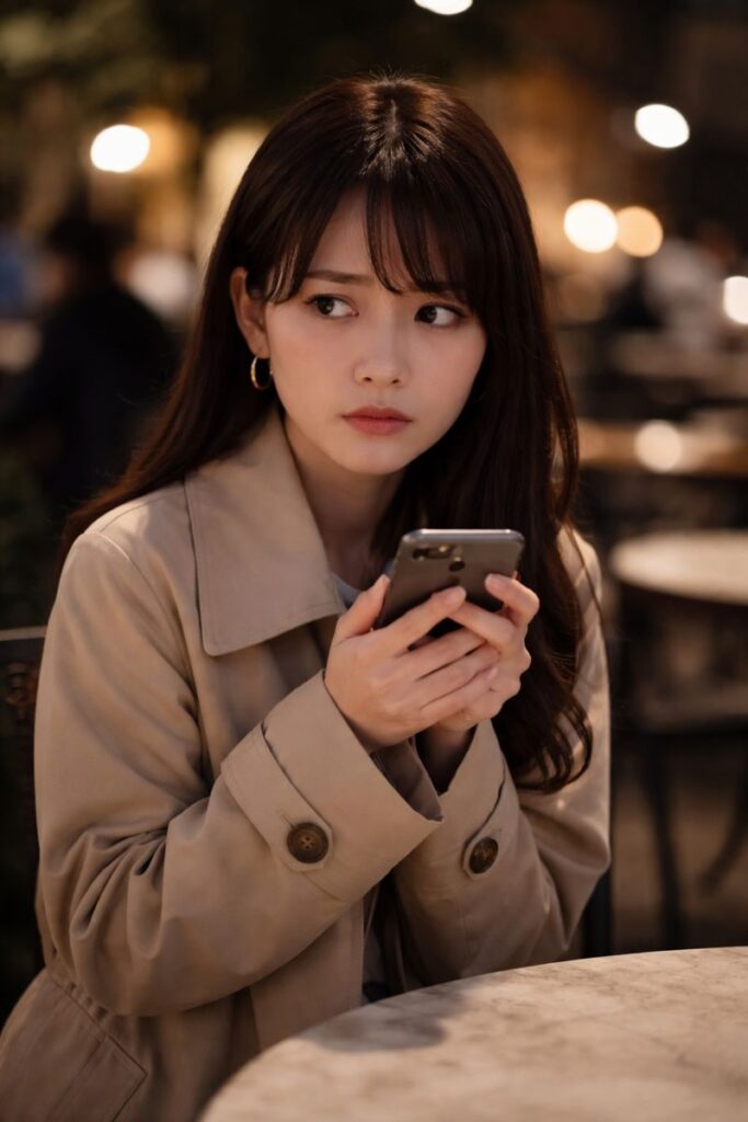 警戒心が強い女性