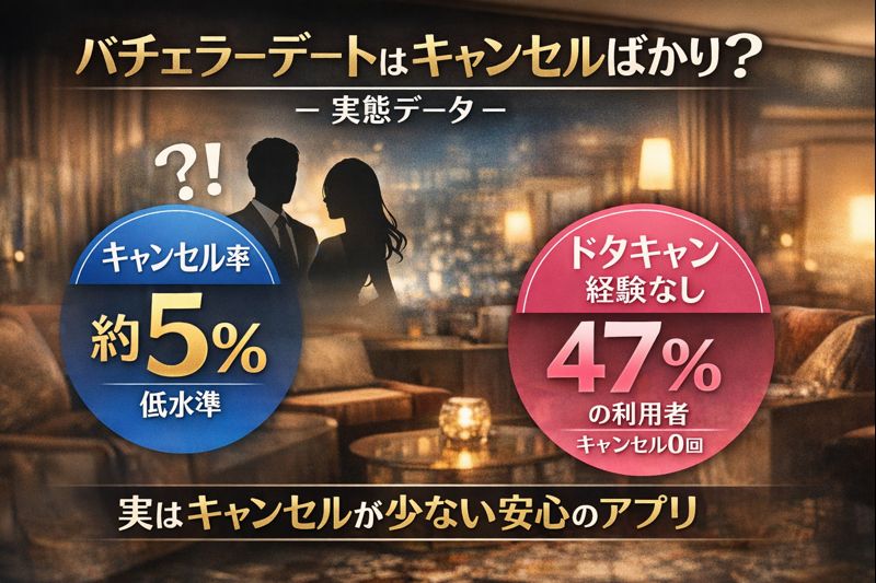 バチェラーデートはキャンセルばかり？実態を解説