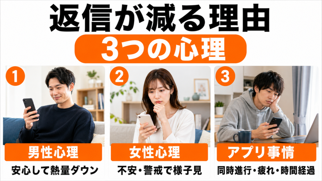 返信が減る理由